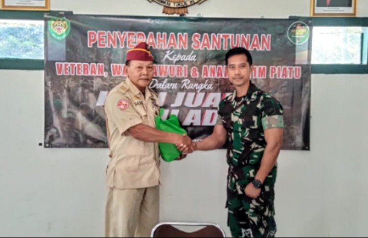 Hari Juang TNI AD Koramil Rancaekek Kodim 0624 Kab Bandung Santuni