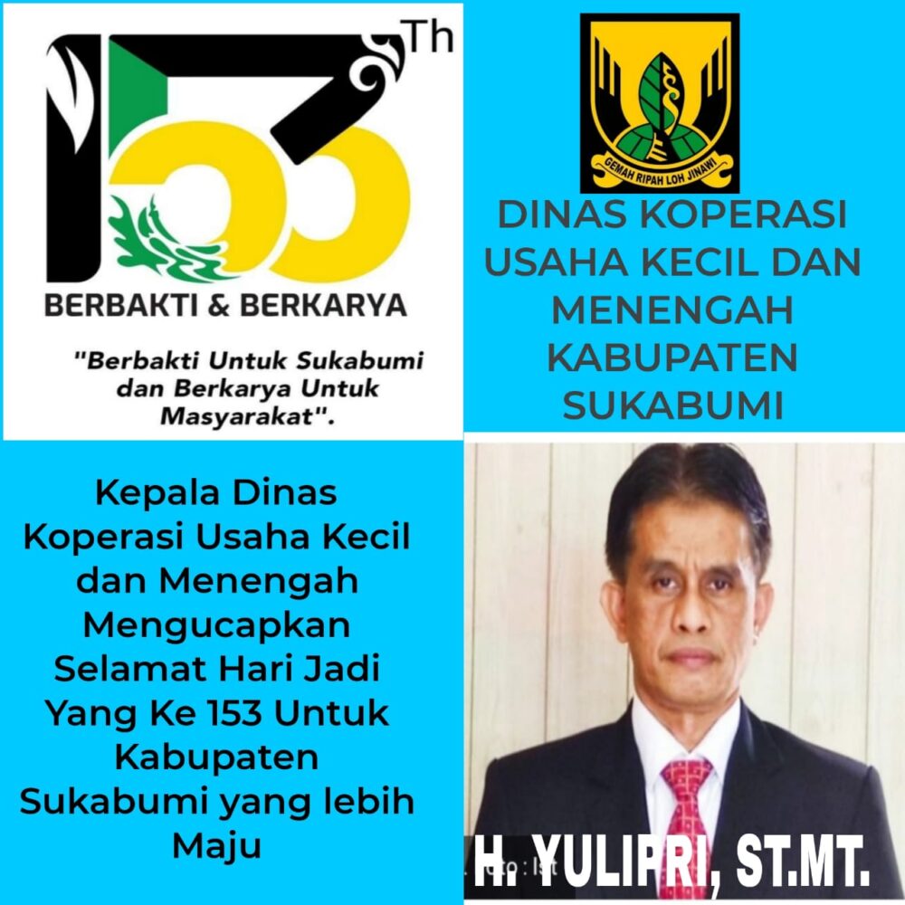 Para Kepala Dinas Kabupaten Sukabumi Mengucapkan Selamat Hari Jadi ...