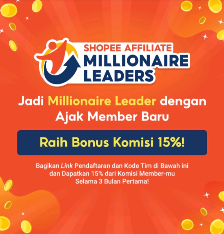 Di Shopee Juga Ada Program Affiliate Bisa Mendapatkan Komisi Dari ...