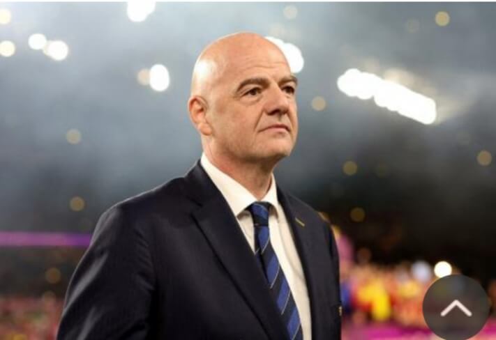 Presiden FIFA Gianni Infantino.