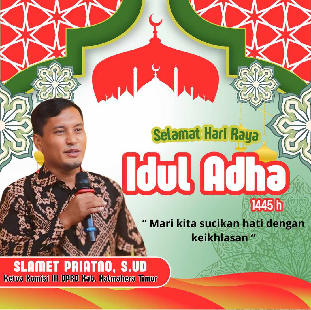 Ketua Komisi III DPRD Kabupaten Halmahera Timur Mengucapkan Selamat ...